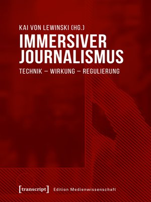 cover image of Immersiver Journalismus